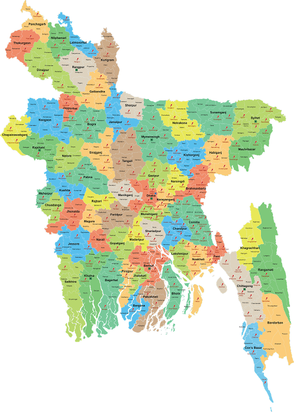 Bangladesh Map